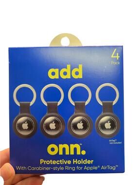 New in box Onn. Apple AirTag fobs